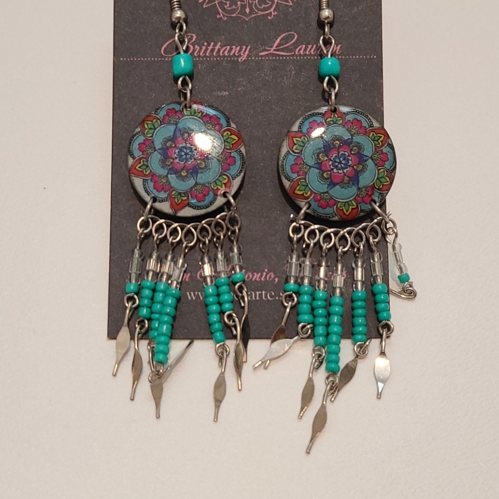 Bohemian style earrings